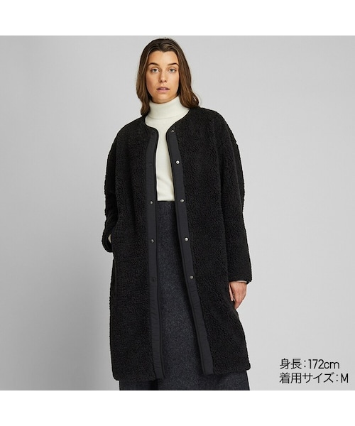 UNIQLO（ユニクロ）の「ボアフリースノーカラーコート（その他アウター