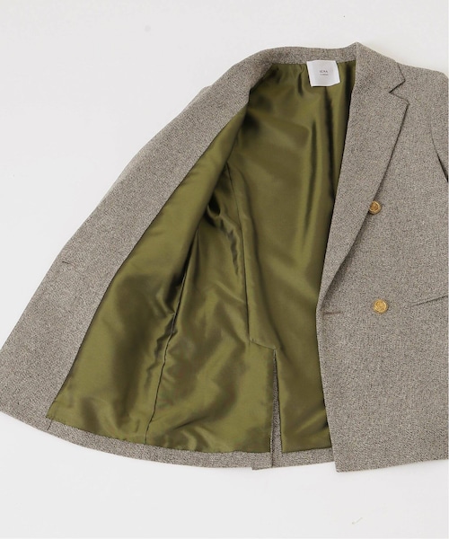 IENA（イエナ）の「IENA LA BOUCLE 杢ツイード テーラードジャケット