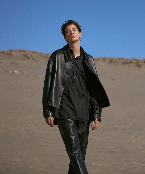 LIDNM（リドム）の「LEATHER SHORT BLOUSON（ブルゾン）」 - WEAR