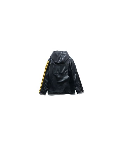 glamb（グラム）の「GB0422/HD01 : hide Leather Line Parka/ヒデ