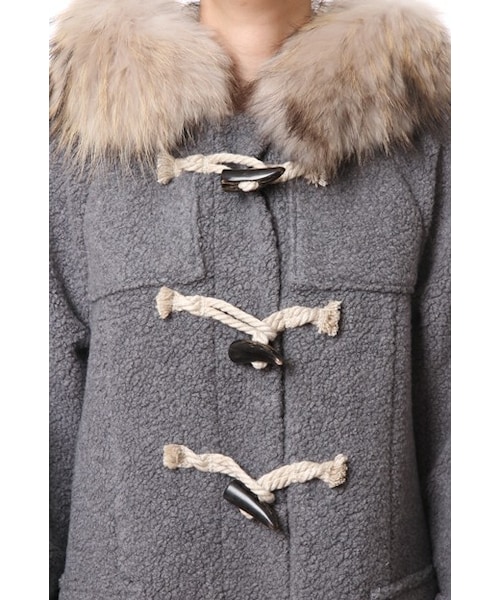 GRACE CONTINENTAL（グレースコンチネンタル）の「ボアロングダッフル