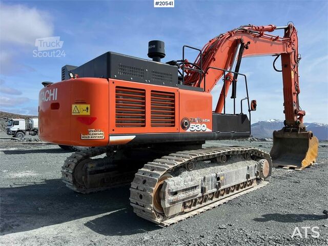 ⇒ Hitachi zx530LCH-6 excavator w/ bucket. WATCH VIDEO