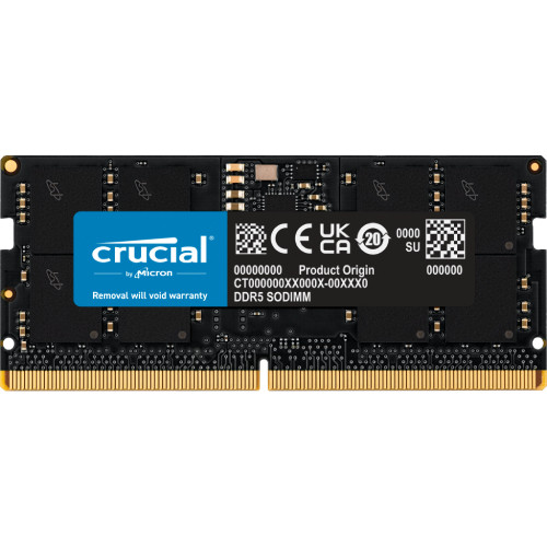 Crucial クルーシャル Crucial 16GB DDR5-4800 SODIMM CT16G48C40S5