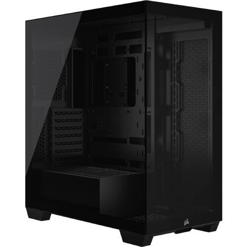 CORSAIR コルセア 3500X Tempered Glass Mid-Tower -Black- CC-9011276
