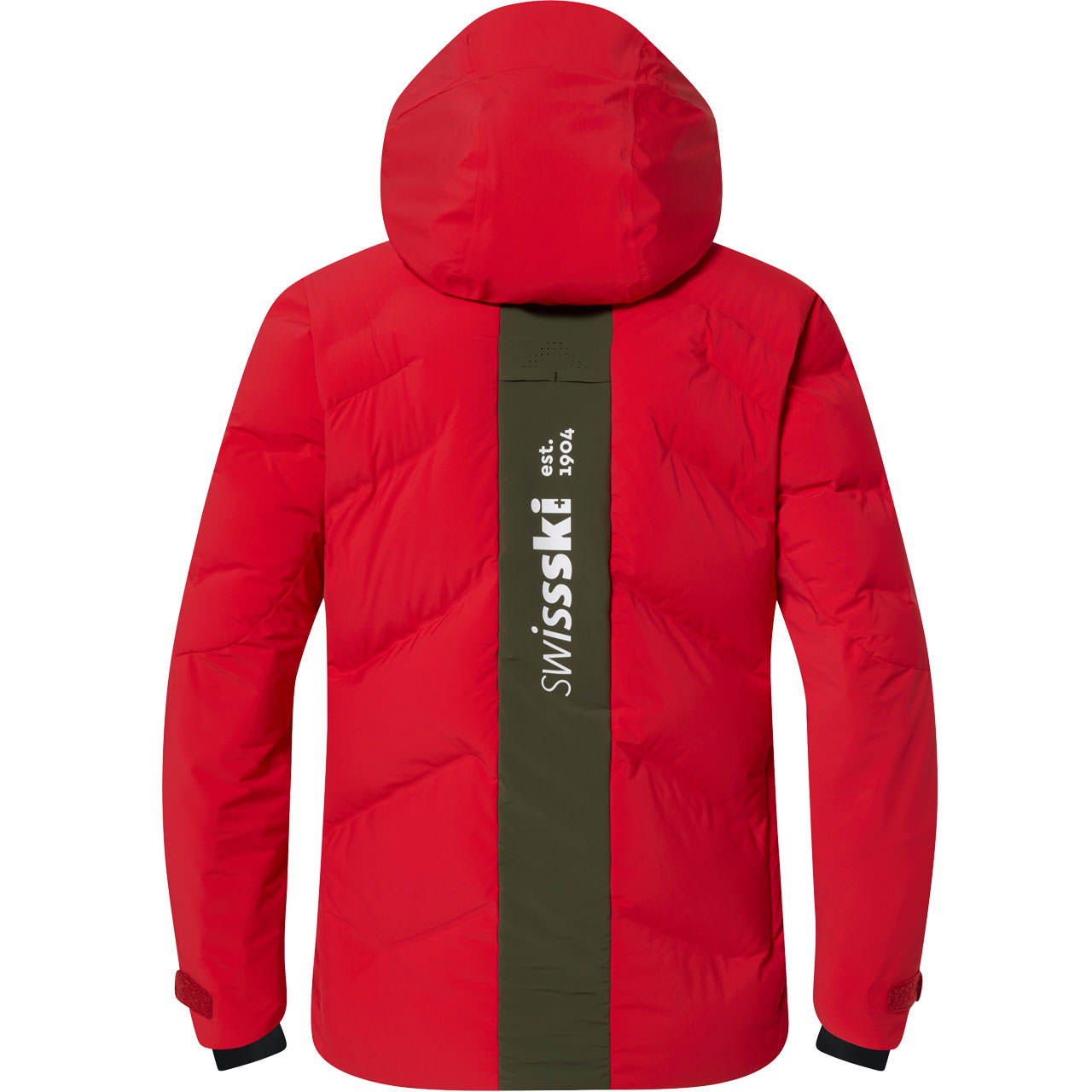 Descente Men Down Jacket SWISS NATIONAL TEAM REPLICA electric red