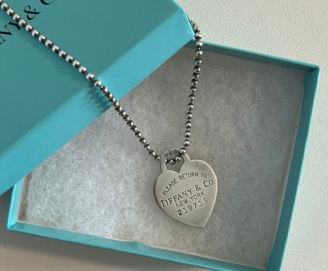 香港 ティファニー シルバー925 ハート型 チョーカー ネックレス