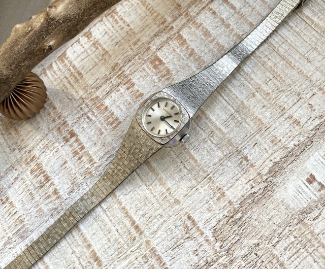 台湾 ロンジン ロンジン 手巻き 機械式時計 クロス柄 シルバー