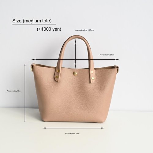 ミニトートバッグ 【 シュリンクレザー 】 本革 姫路レザー くすみ