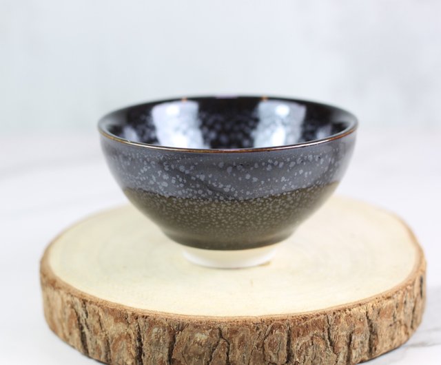 送禮好物】油滴天目釉茶杯茶碗鶯歌陶藝名家葉敏祥作品自然釉文創工作室