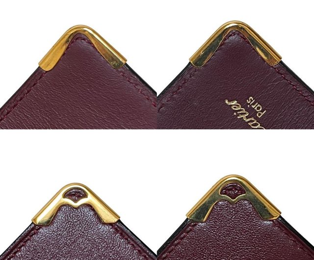 本物 Cartier カルティエ キーケース キーホルダー 4連 マストライン