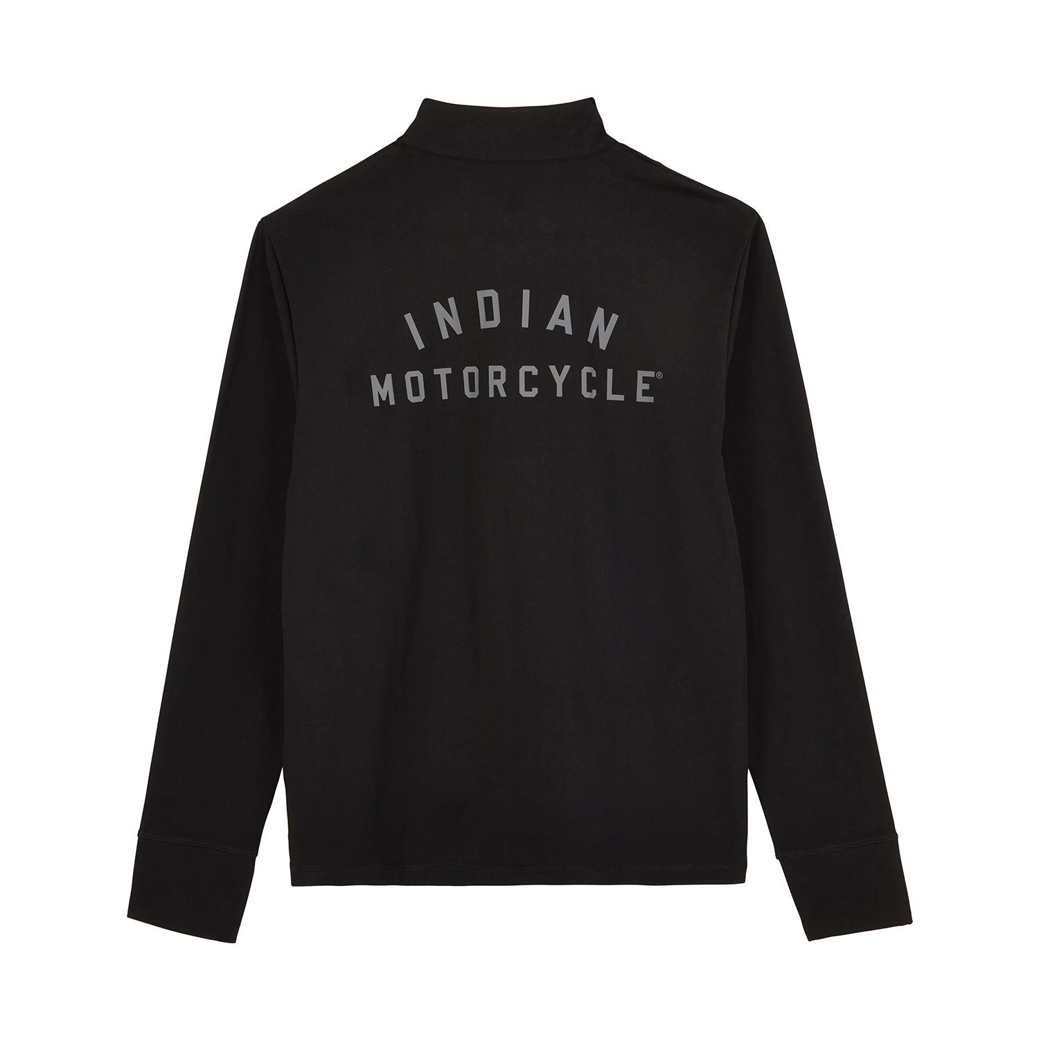 Men's Quarter Zip Performance Top, Black | Indian Motorcycle EN-CA