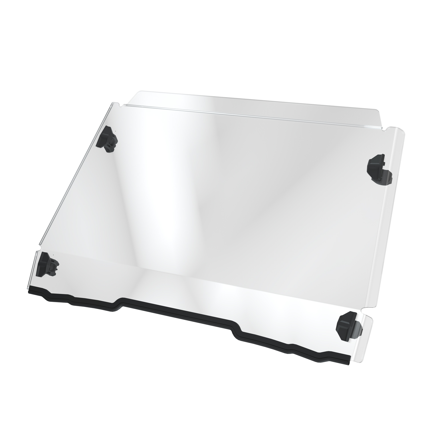 Lock & Ride Full Front Windshield, Polycarbonate, for RZR SxS