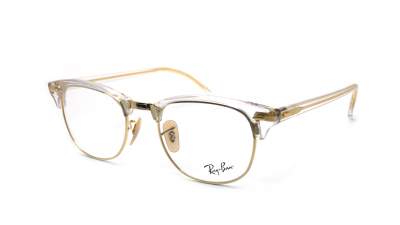Eyeglasses Ray-Ban Clubmaster Optics Gold RX5154 5762 49-21 Small