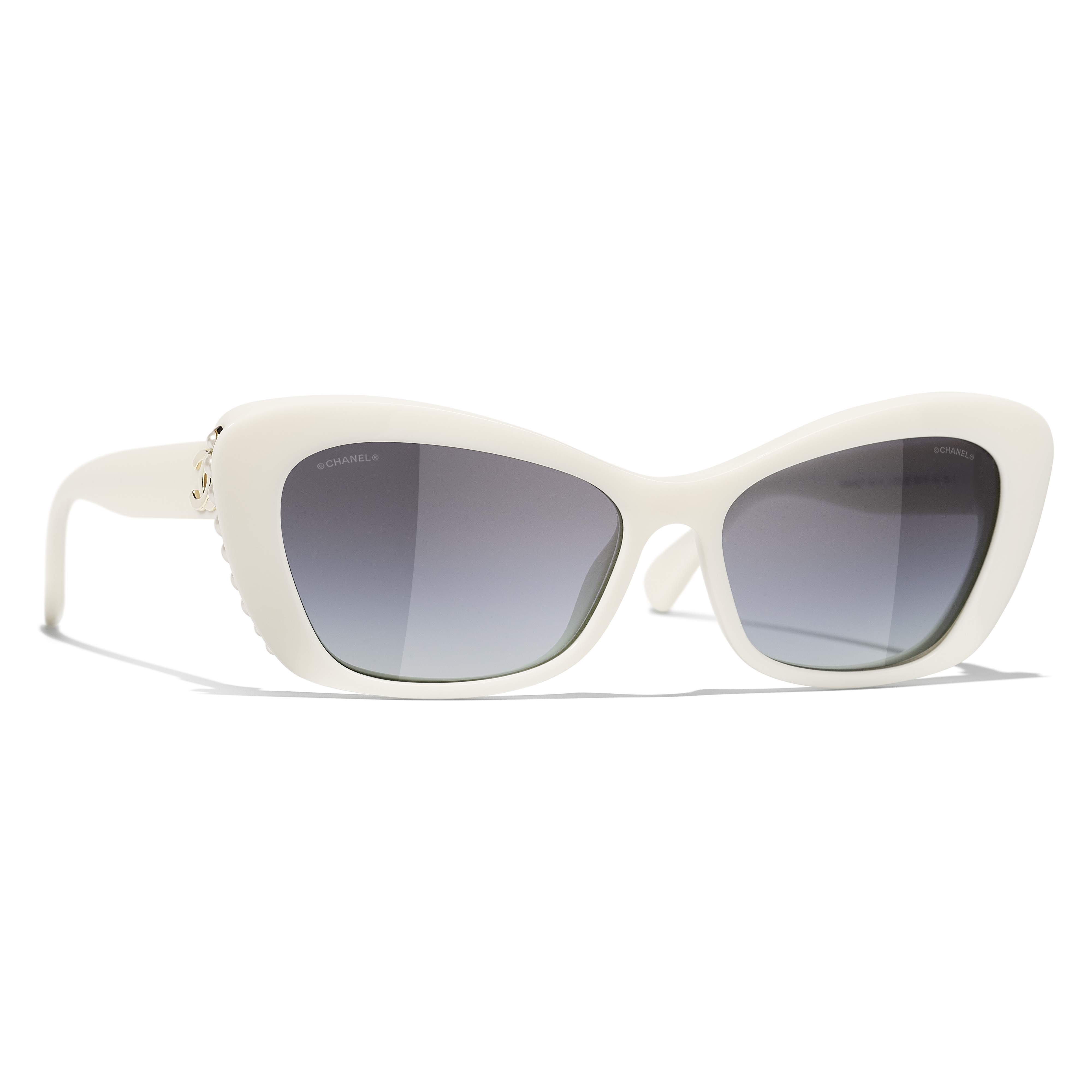 Sunglasses Chanel CH5481H 1255/S6 56-16 White in stock