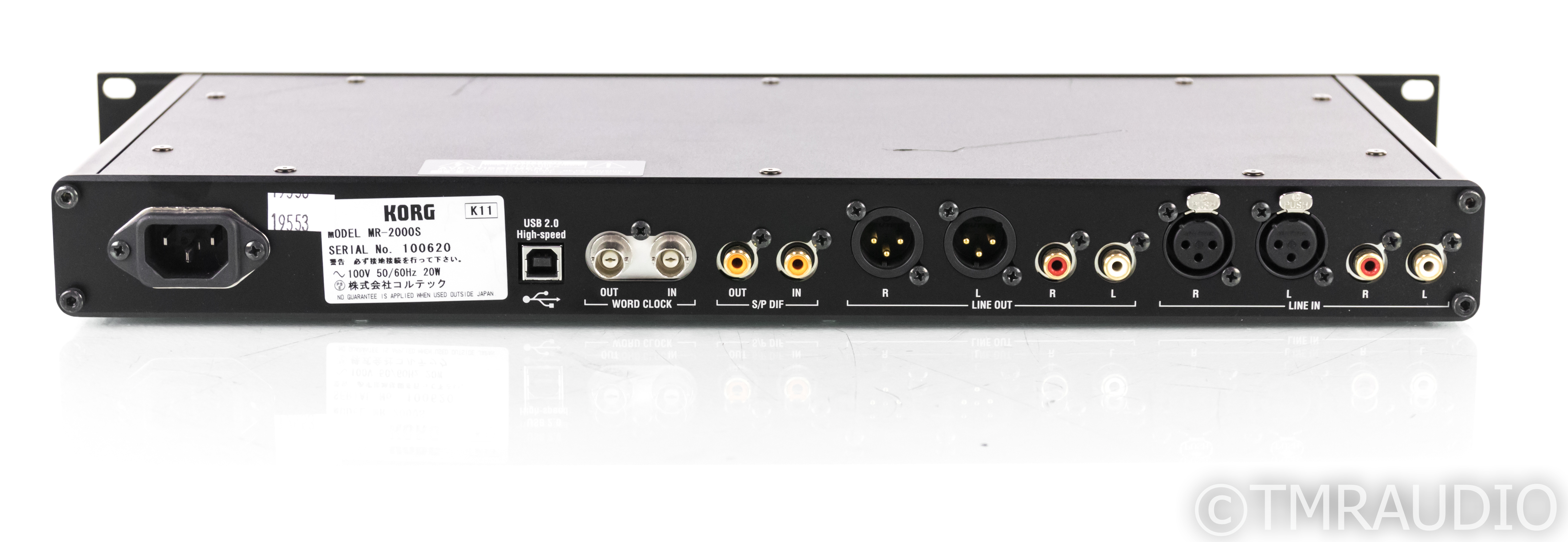 Korg MR-2000S 1-Bit Studio Recorder