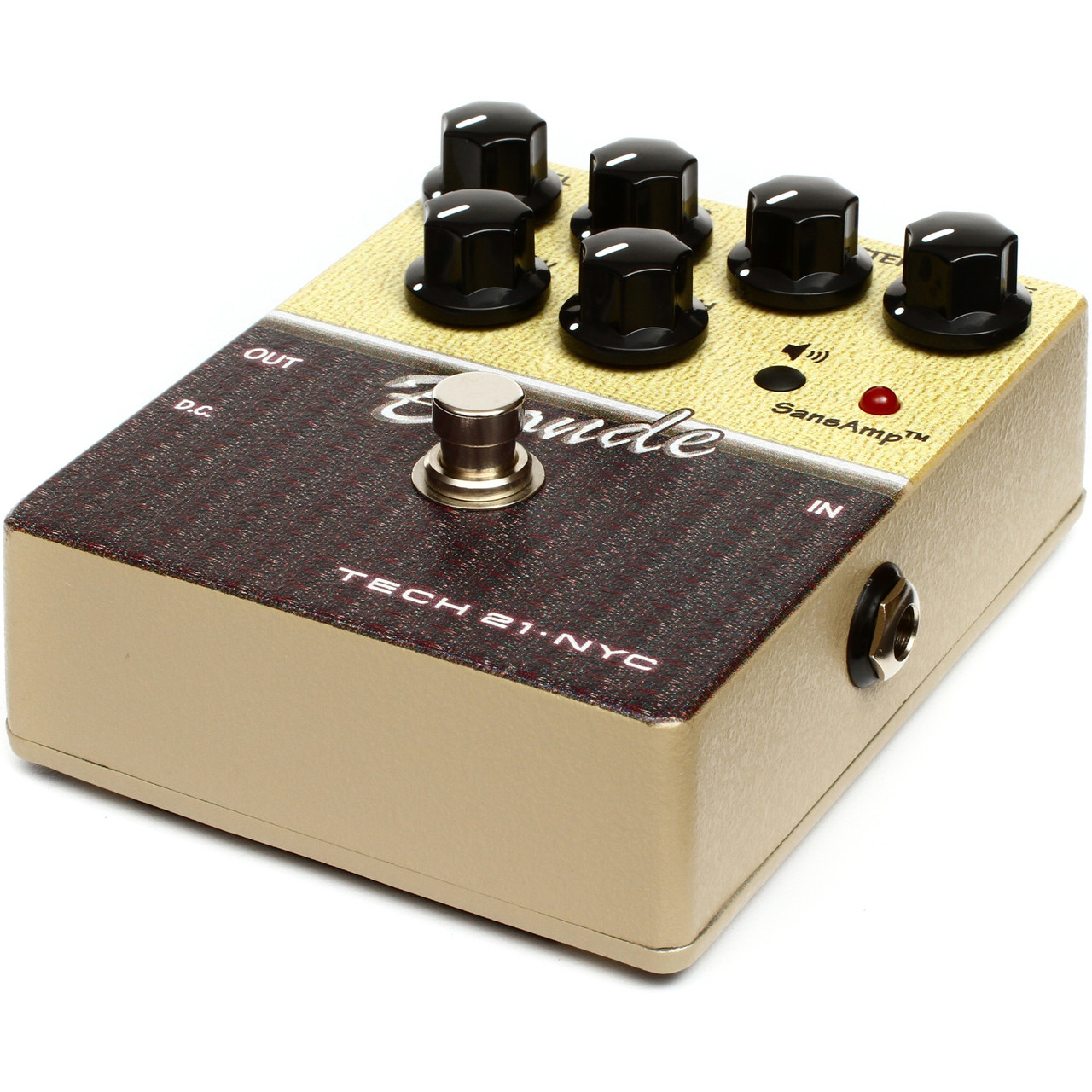 Tech 21 SansAmp Character Series Blonde V2 Distortion Pedal, CS-BL-V2