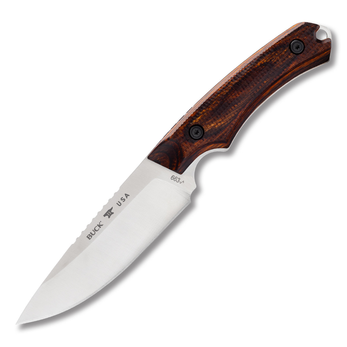Buck 663 Alpha Guide Pro Walnut Dymalux