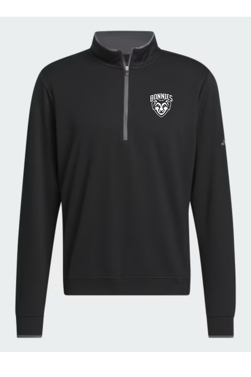 St. Bonaventure Adidas Lightweight 1/4 Zip-Black
