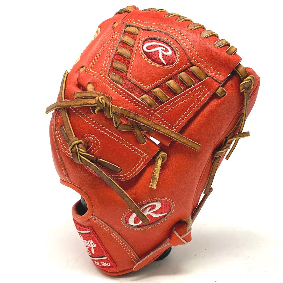 Rawlings Heart of the Hide Red Orange 205-30 Baseball Glove 11.75