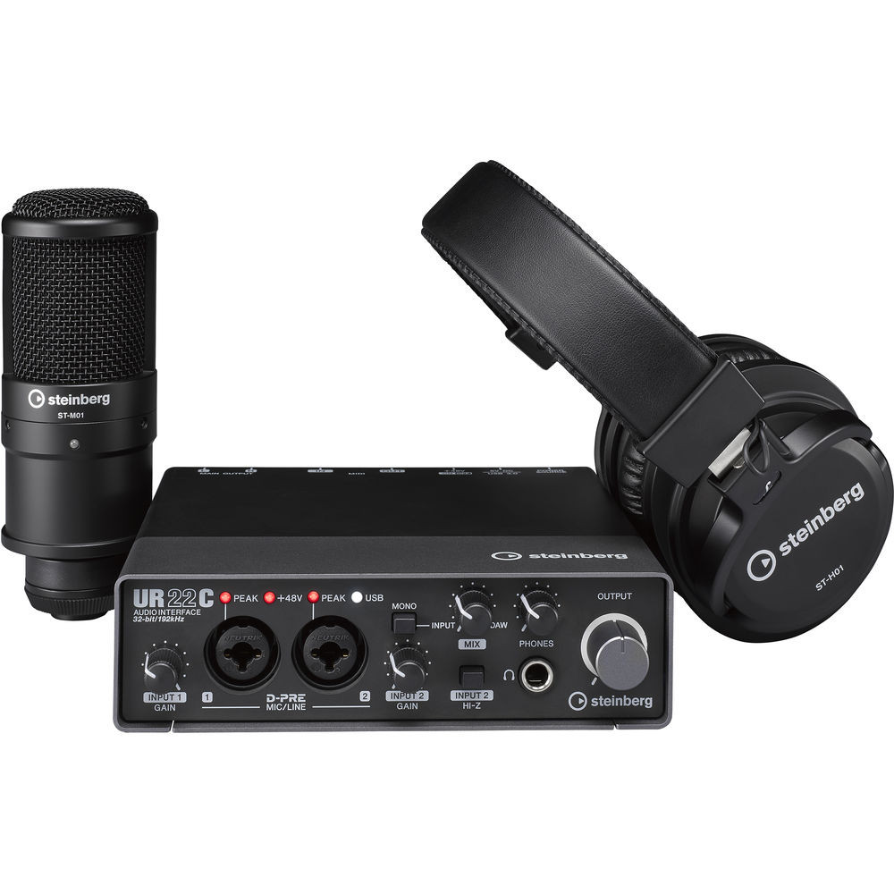 Steinberg UR22C Recording Pack | FrontEndAudio.com