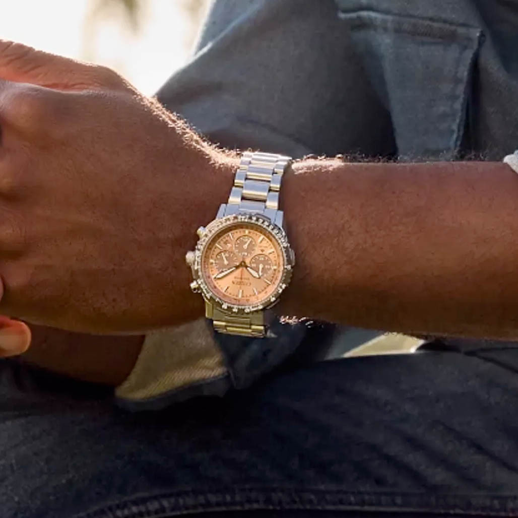 Citizen Promaster Navihawk Chronograph with Copper Dial #CA4664-60X