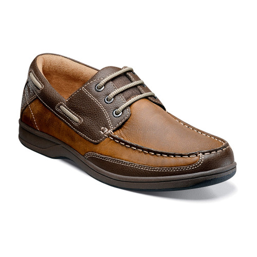 Florsheim Men's Lakeside Ox Moc Toe 13157-275 Stone - The Shoe Mart