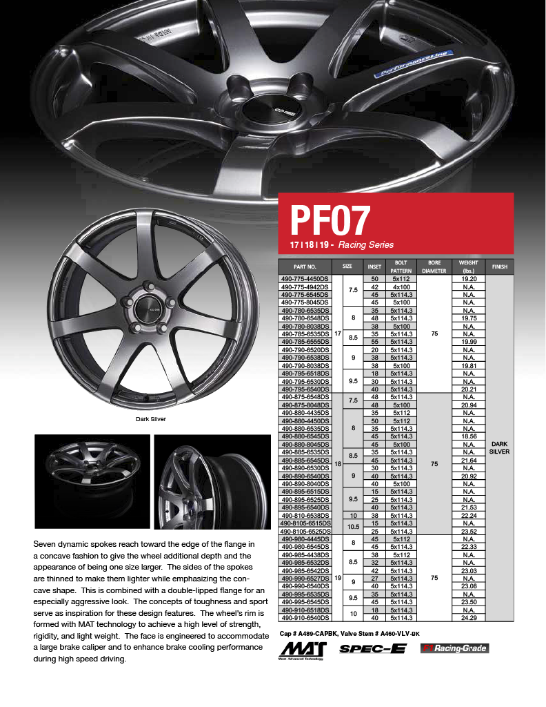 ENKEI PF07 Racing Series