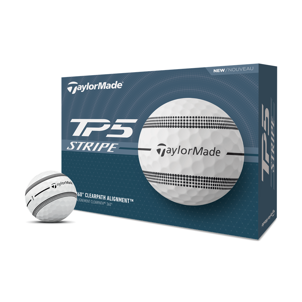 TaylorMade - TP5 Stripe Golf Balls | Morton Golf Sales