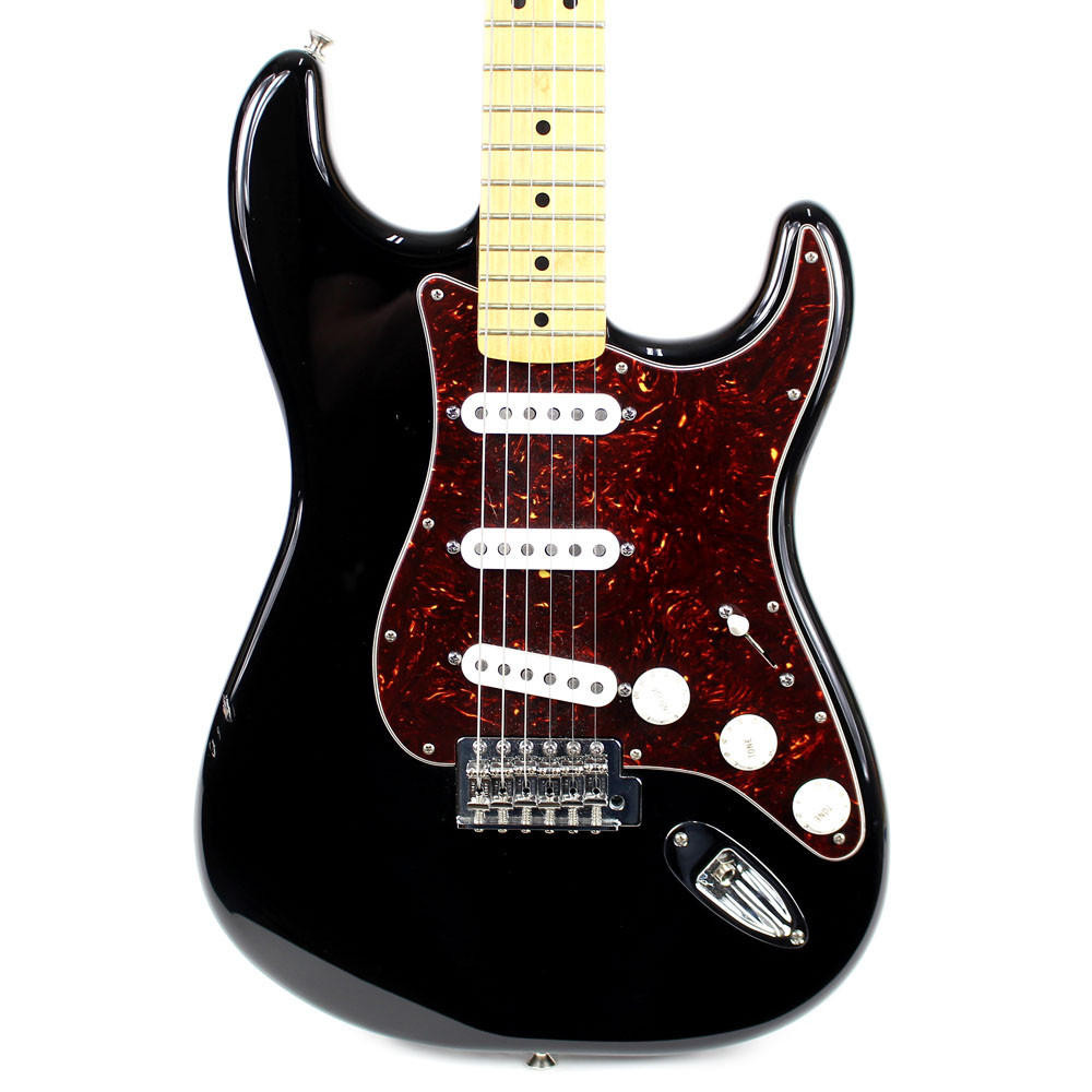 2012 Fender MIM Stratocaster Electric Guitar Black | Cream City Music