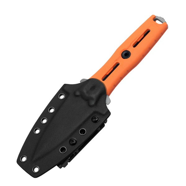 Kizer Norcross Fixed Blade Orange G10 Handle Nitro-V Spear Point