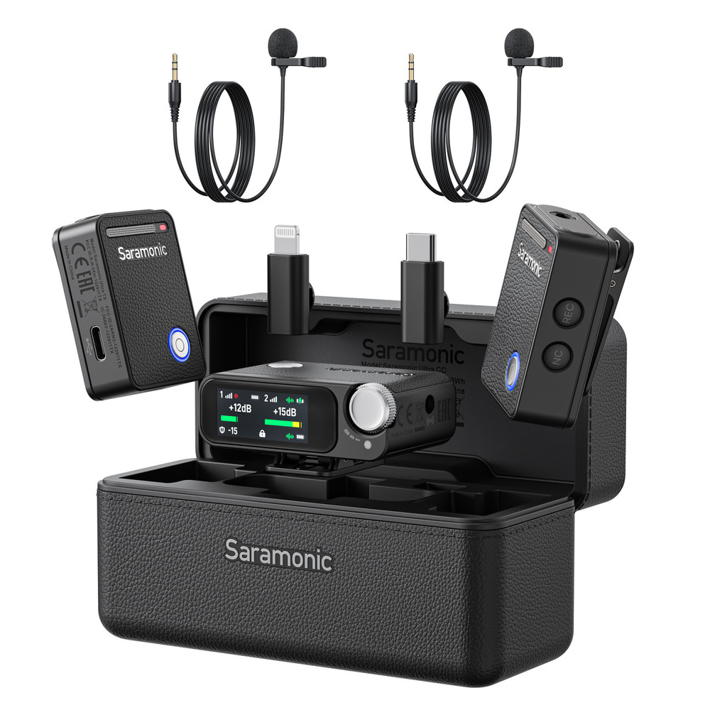 Unv 2x WL Mic, Lavs, 32bit, TC | Saramonic