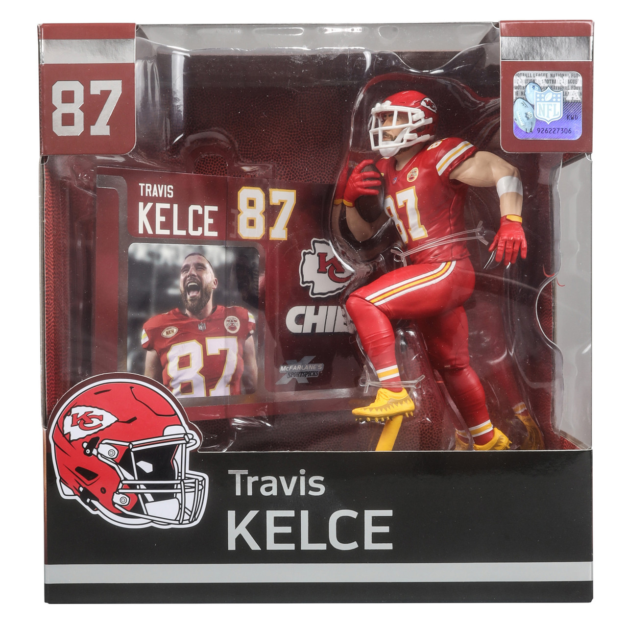 Travis Kelce (Kansas City Chiefs) NFL Bundle (2) Regular and