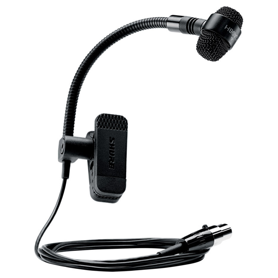 SHURE PGA98H-TQG Cardioid condenser gooseneck instrument