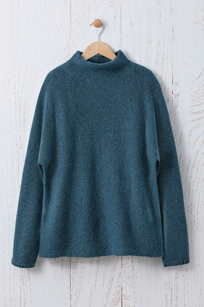 Dolman Sleeve Mockneck Sweater - Coldwater Creek