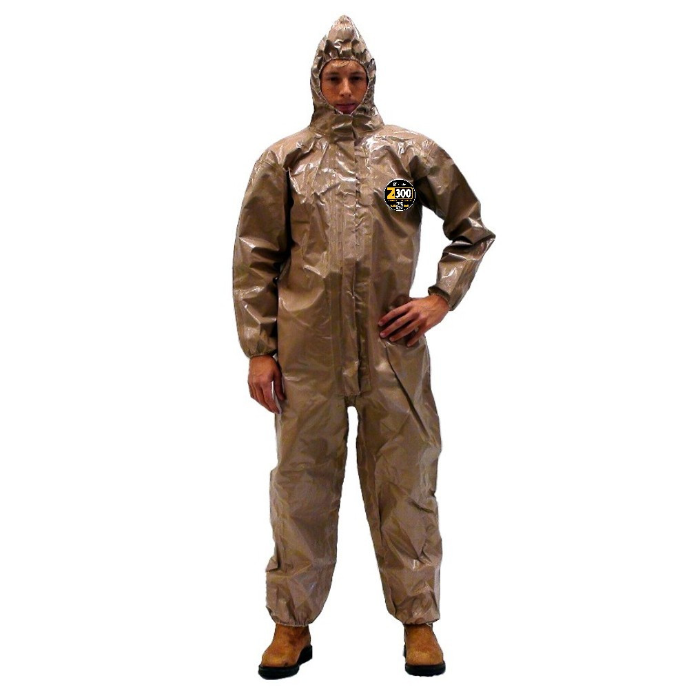 Kappler Zytron 300 Coveralls, CE Certified Type 3, Attached Hood