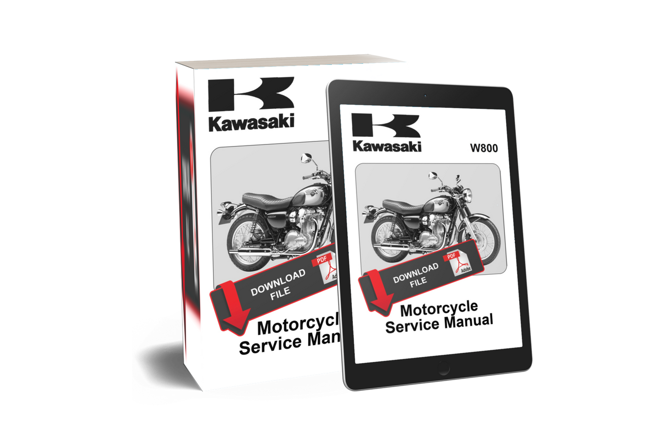 Service Manual Kawasaki 2016 W800 Repair