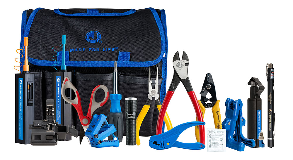 Jonard Fiber Prep Kit with Connector Cleaner, Fiber Cleaver