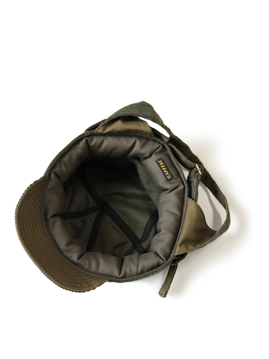 KAPITAL Hat/Cap 8W Corduroy Baby Baby Hunter CAP