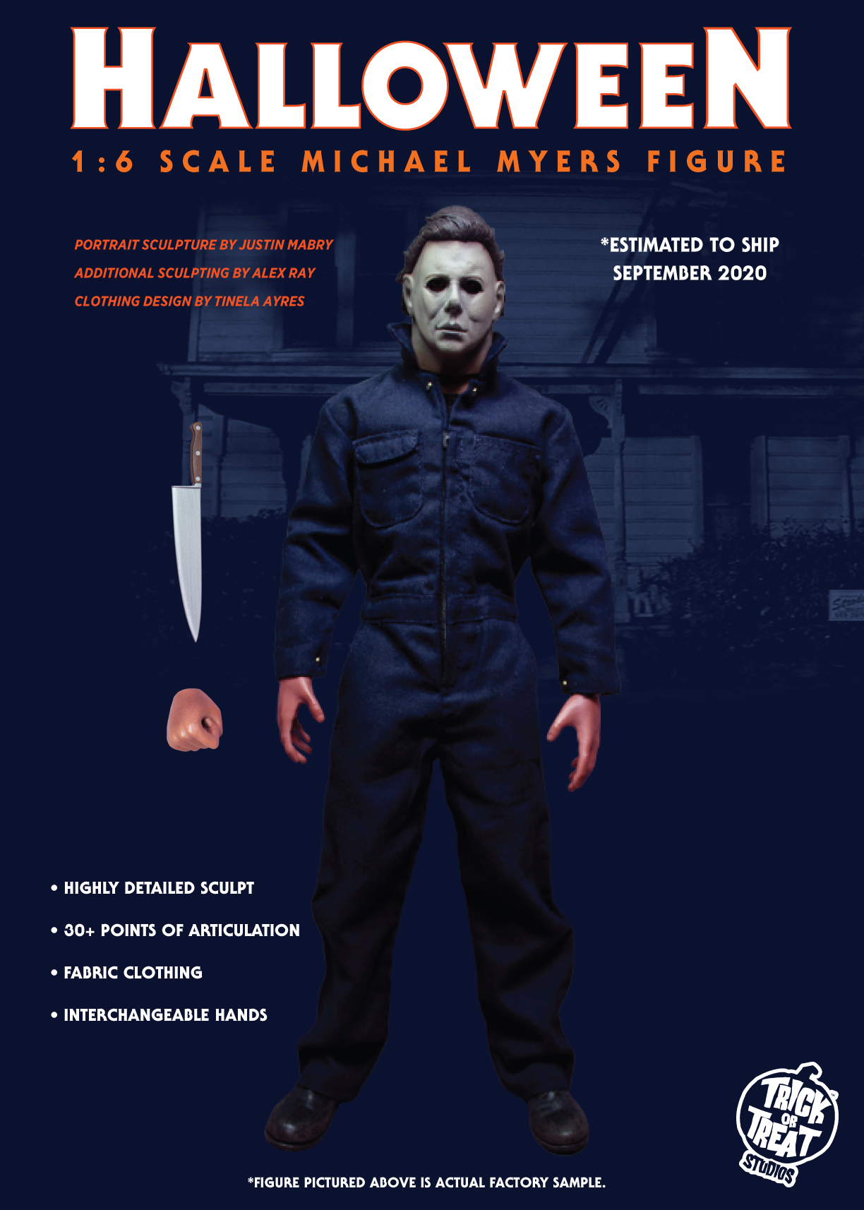 Trick or Treat Studios Halloween - Michael Myers 1/6 Scale Figure