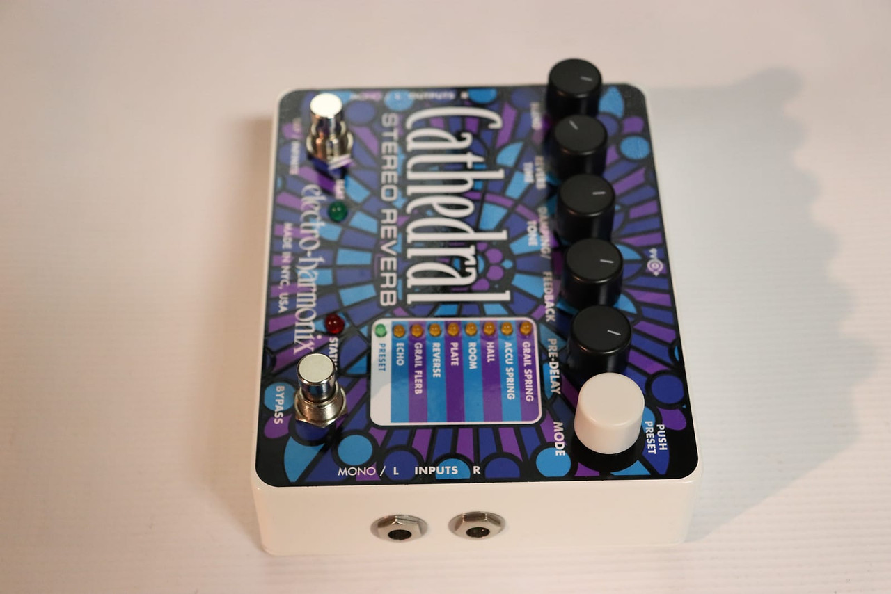 Electro-Harmonix Cathedral Stereo Reverb Blue / Purple - K&S Music