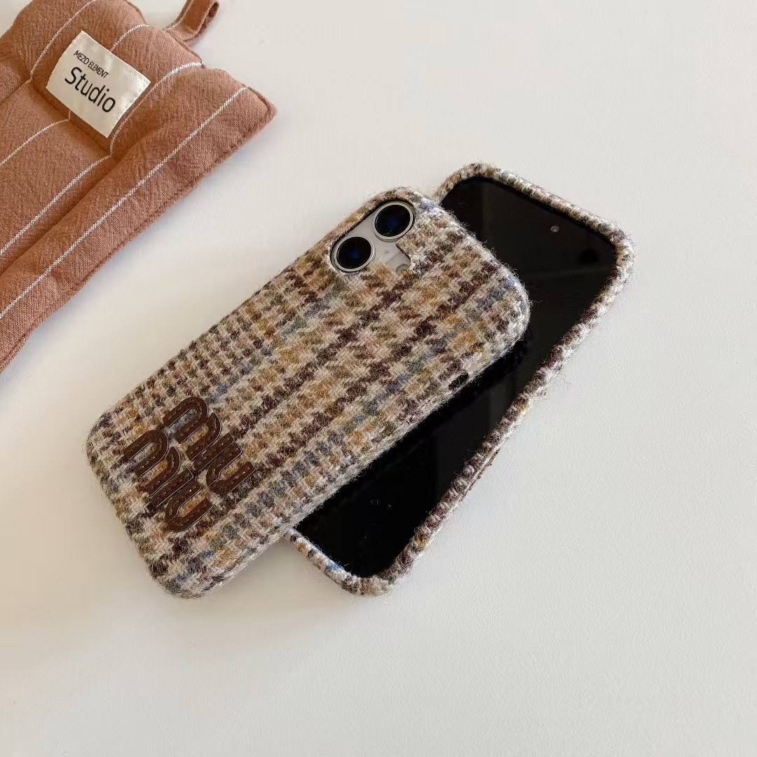 MIU MIU Coque Cover Case For Apple iPhone 16 Pro Max 15 14 13. /5