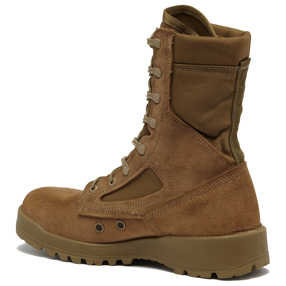 Belleville Boots 550 ST Hot Weather Coyote Brown Safety Toe Boot