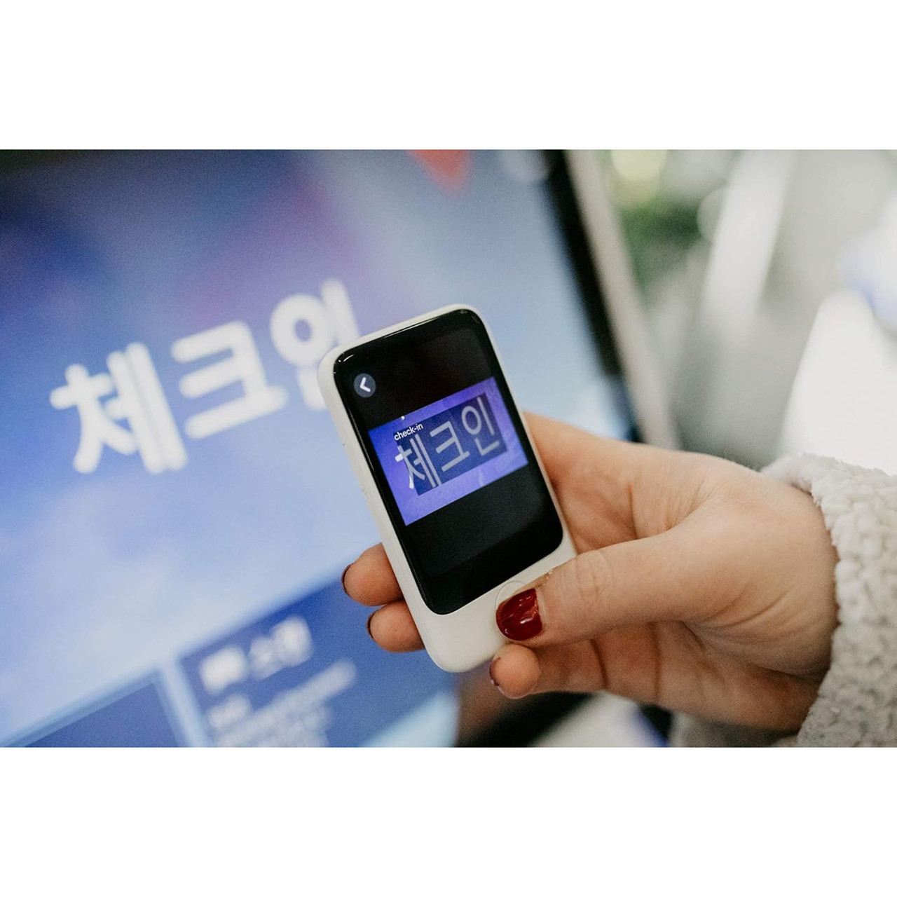 POCKETALK S2 Plus – 5 year eSIM White