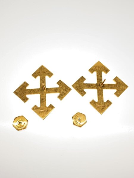 OFF-WHITE(オフホワイト) / ARROWS EARRINGS/ピアス/--/GLD/メンズ