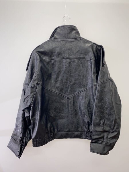 ZARA(ザラ) / レザージャケット・ブルゾン/XL/フェイクレザー/BLK/4391