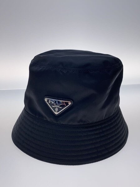 PRADA(プラダ) / バケットハット/ナイロン/ブラック/メンズ/2hc137