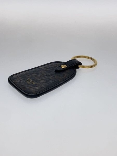 CELINE(セリーヌ) / キーホルダー/レザー/BLK/総柄/レディース | 中古