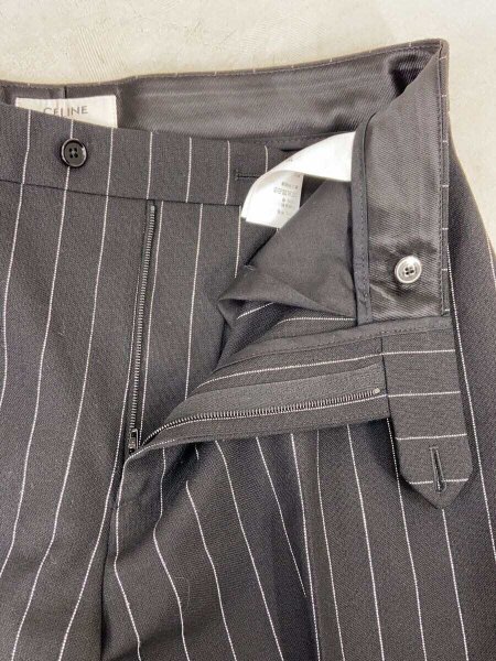 CELINE(セリーヌ) / 22ss/フレアサーフパンツ/50/ウール/BLK