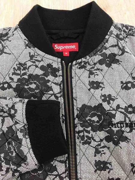 Supreme(シュプリーム) / 17SS/Quilted Lace Bomber Jacket/ブルゾン/M