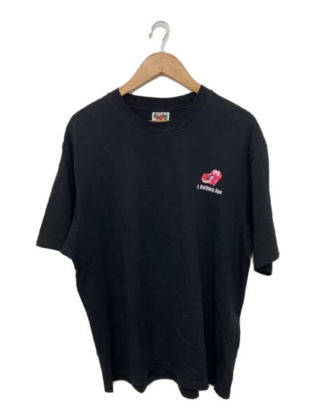 A BATHING APE(アベイシングエイプ) / Tシャツ/L/コットン/BLK